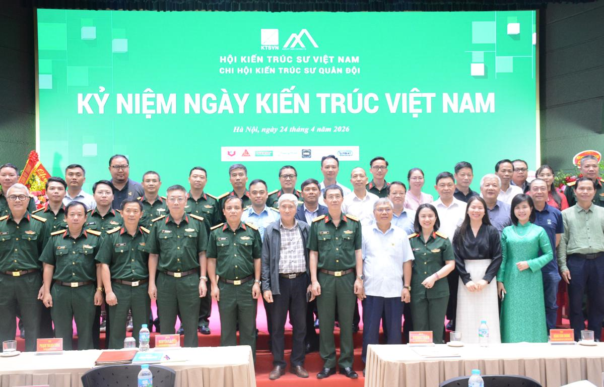 Chi hội Kiến trúc sư Quân đội kỷ niệm Ngày Kiến trúc Việt Nam: Tôn vinh lực lượng sáng tạo đặc biệt